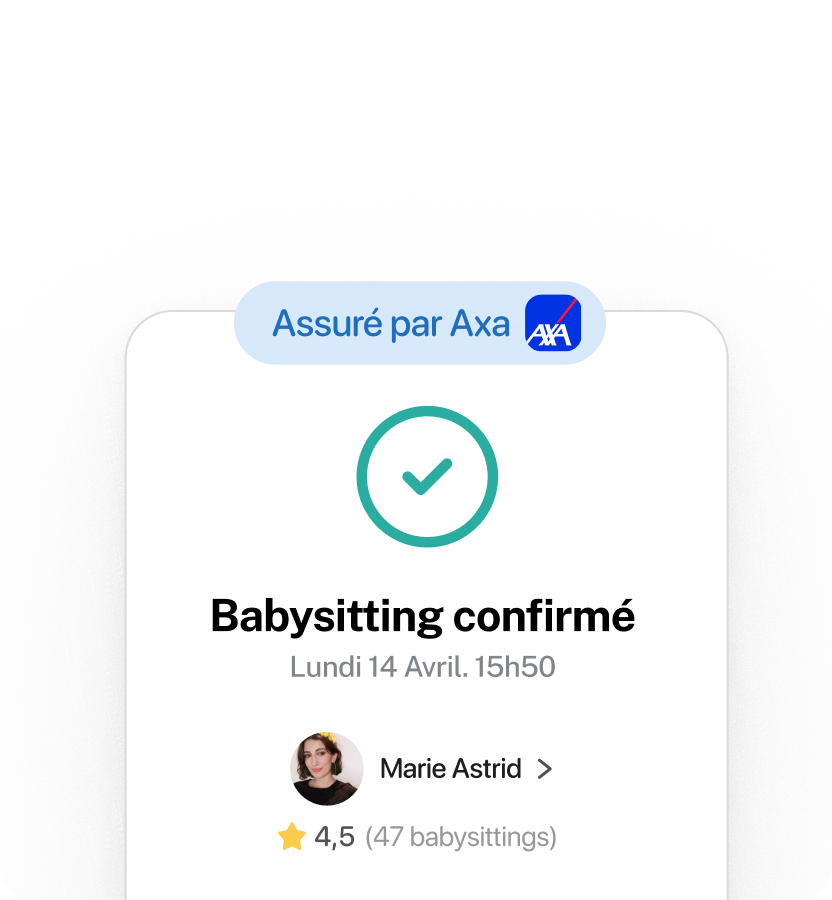 Conversation avec le support Babysittor